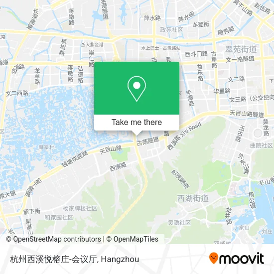 杭州西溪悦榕庄-会议厅 map