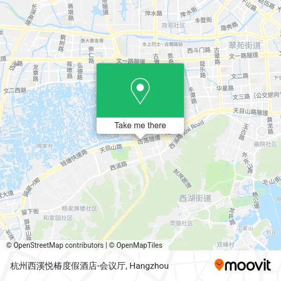 杭州西溪悦椿度假酒店-会议厅 map