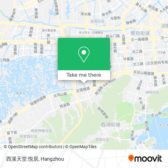 西溪天堂.悦居 map