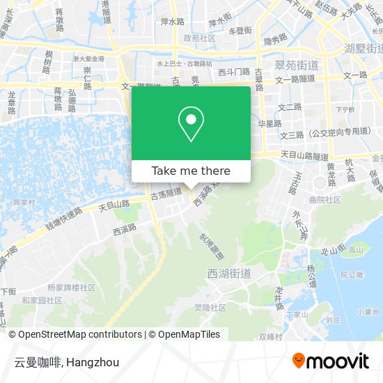 云曼咖啡 map