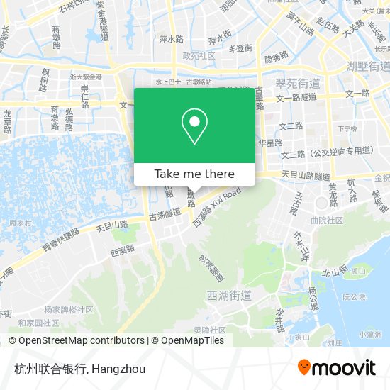 杭州联合银行 map