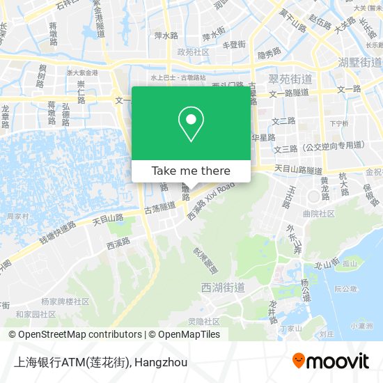 上海银行ATM(莲花街) map