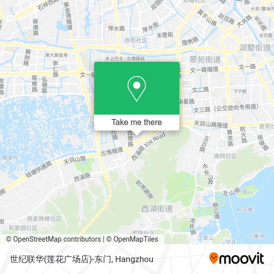 世纪联华(莲花广场店)-东门 map