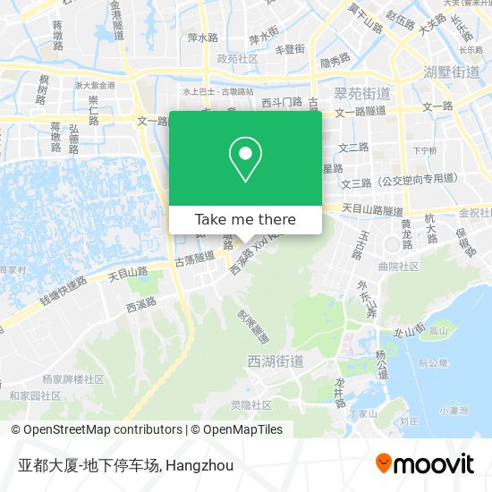 亚都大厦-地下停车场 map
