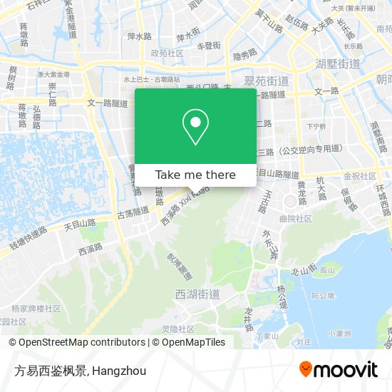方易西鉴枫景 map