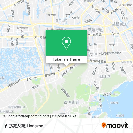 西荡苑梨苑 map