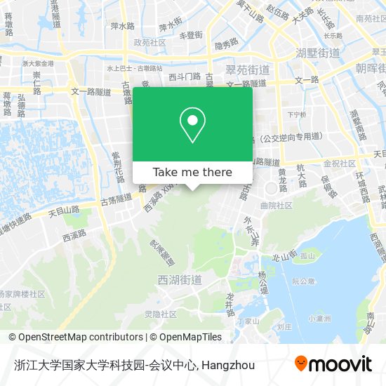 浙江大学国家大学科技园-会议中心 map