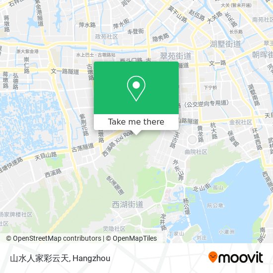 山水人家彩云天 map