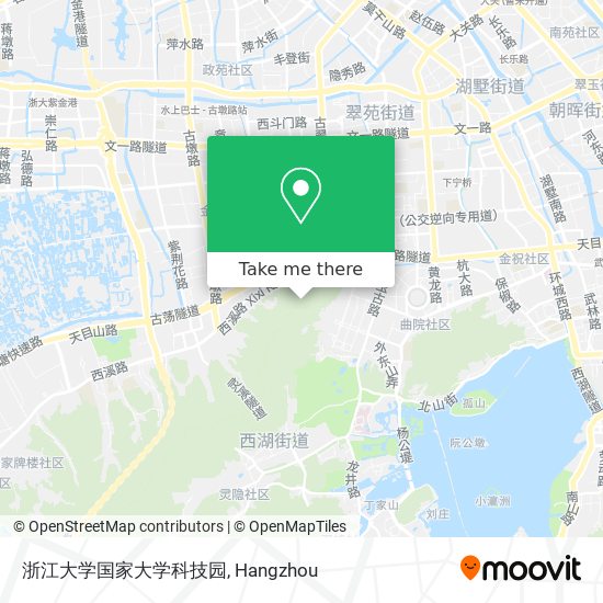 浙江大学国家大学科技园 map