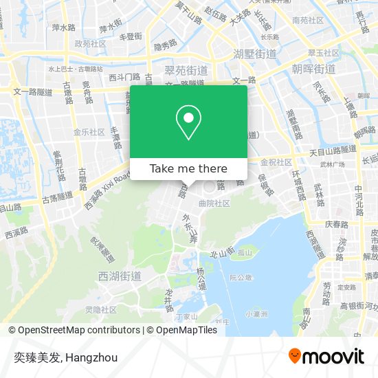 奕臻美发 map