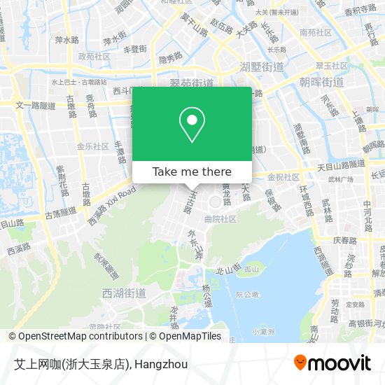 艾上网咖(浙大玉泉店) map