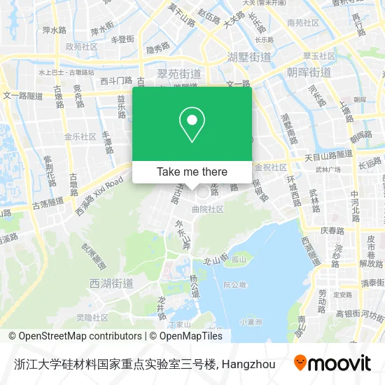 浙江大学硅材料国家重点实验室三号楼 map