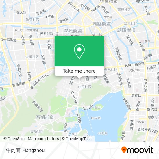 牛肉面 map