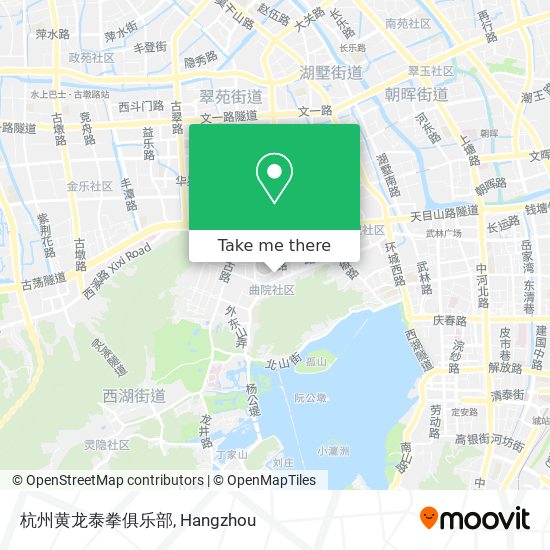 杭州黄龙泰拳俱乐部 map