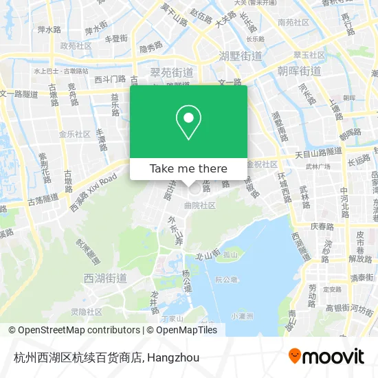 杭州西湖区杭续百货商店 map