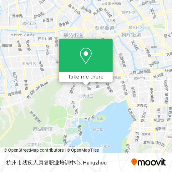 杭州市残疾人康复职业培训中心 map