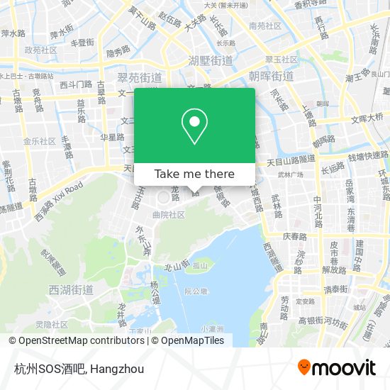 杭州SOS酒吧 map