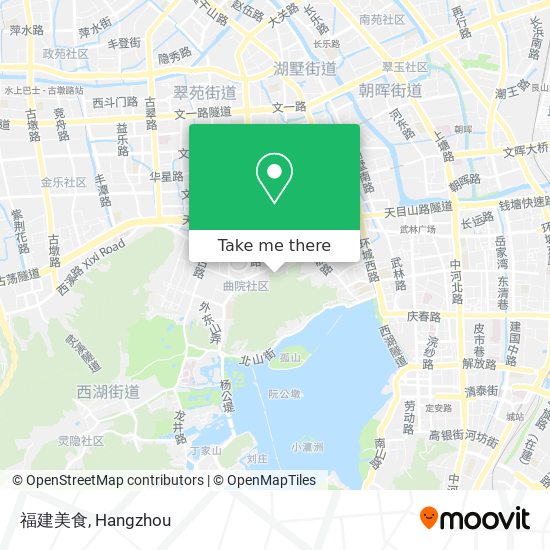 福建美食 map