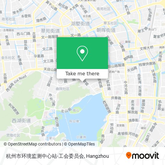杭州市环境监测中心站-工会委员会 map