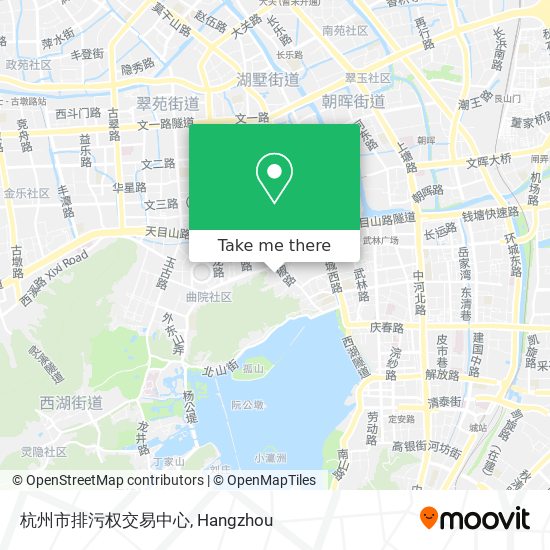 杭州市排污权交易中心 map