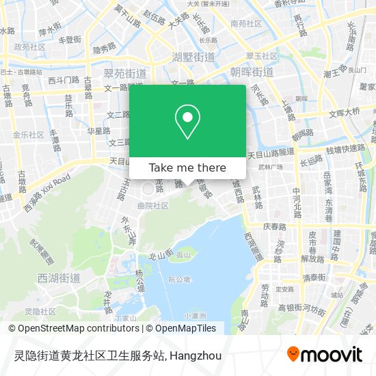 灵隐街道黄龙社区卫生服务站 map