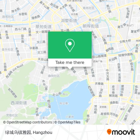 绿城乌镇雅园 map