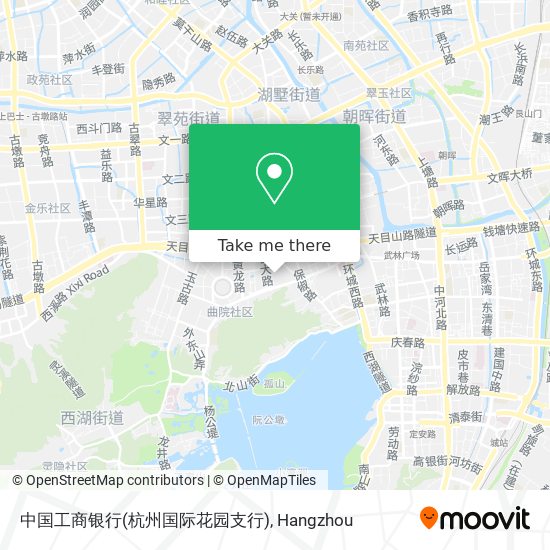 中国工商银行(杭州国际花园支行) map