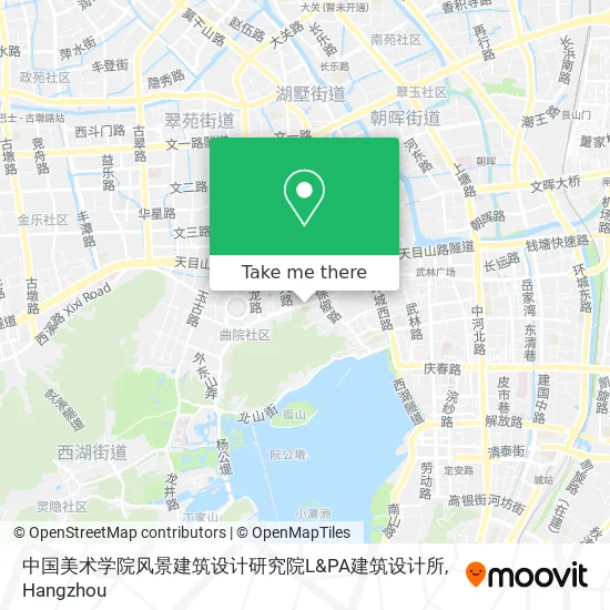 中国美术学院风景建筑设计研究院L&PA建筑设计所 map
