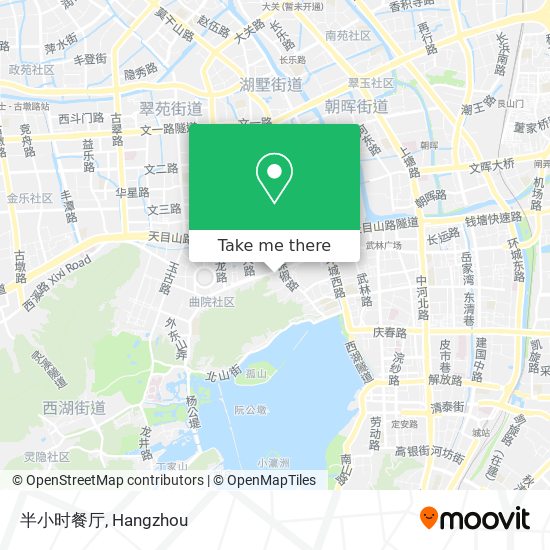 半小时餐厅 map