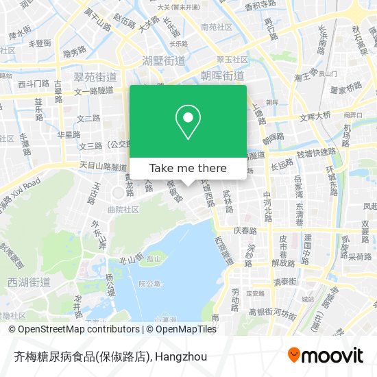 齐梅糖尿病食品(保俶路店) map