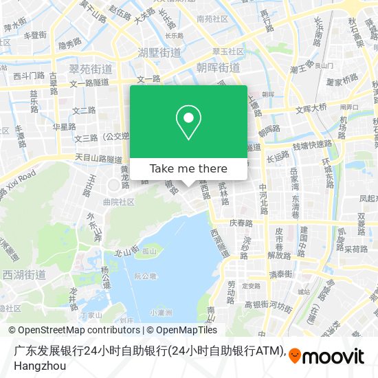 广东发展银行24小时自助银行(24小时自助银行ATM) map