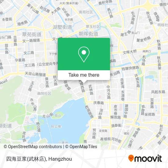 四海豆浆(武林店) map
