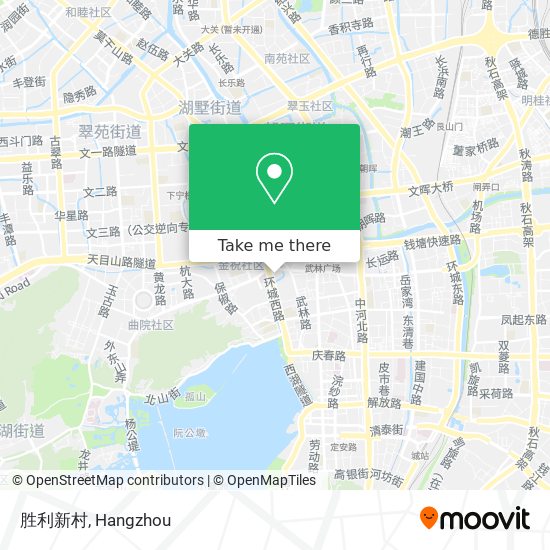 胜利新村 map