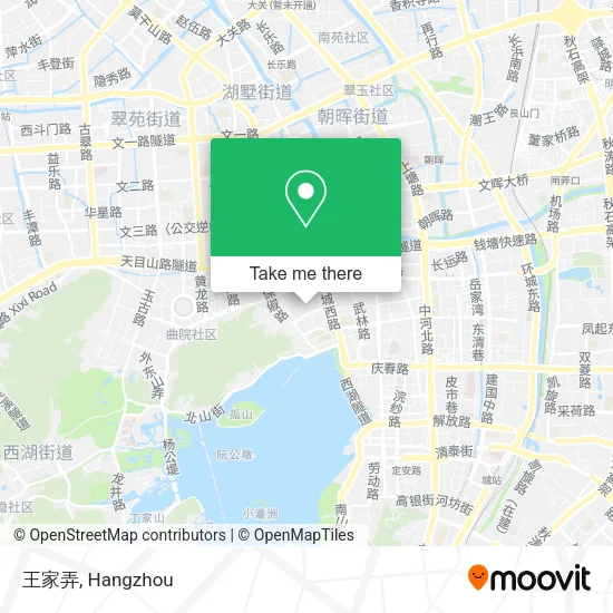 王家弄 map