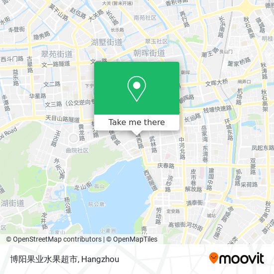 博阳果业水果超市 map