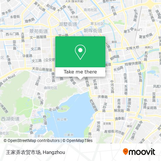 王家弄农贸市场 map