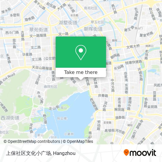 上保社区文化小广场 map