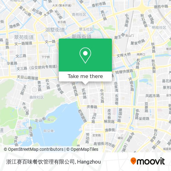 浙江赛百味餐饮管理有限公司 map