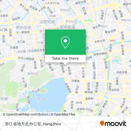 浙江省地方志办公室 map