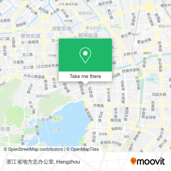 浙江省地方志办公室 map