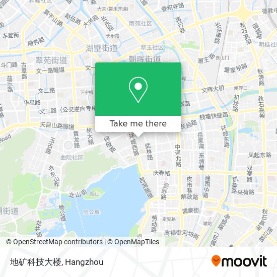 地矿科技大楼 map