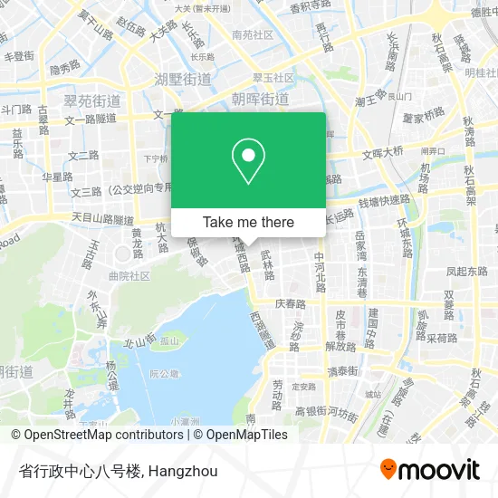 省行政中心八号楼 map