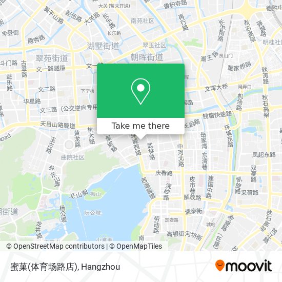 蜜菓(体育场路店) map