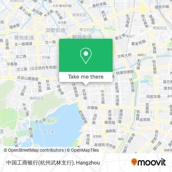 中国工商银行(杭州武林支行) map