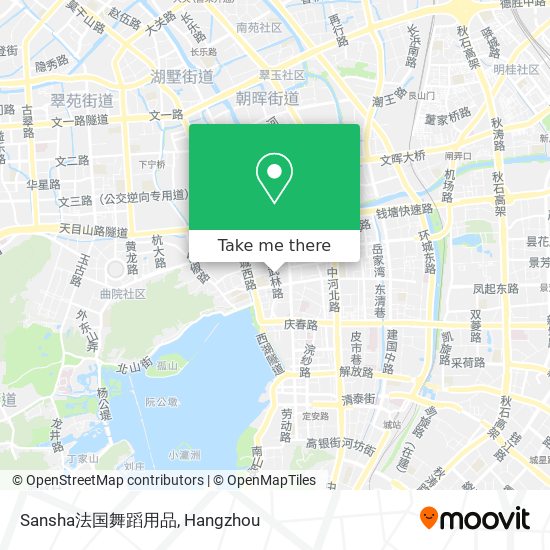 Sansha法国舞蹈用品 map