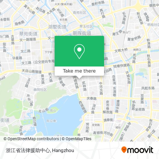 浙江省法律援助中心 map