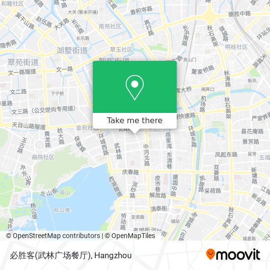 必胜客(武林广场餐厅) map