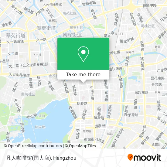 凡人咖啡馆(国大店) map