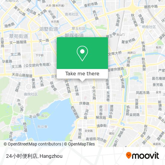 24小时便利店 map