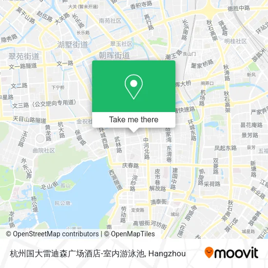 杭州国大雷迪森广场酒店-室内游泳池 map